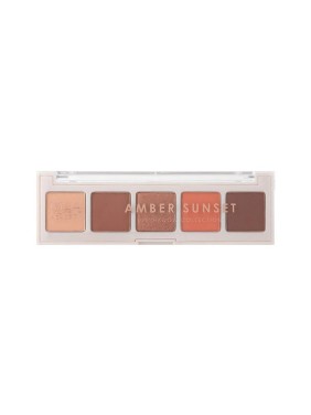 MUA Eyeshadow Palette 5 Shade - Amber Sunset
